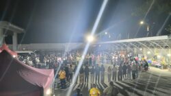 Ribuan Warga Palu Bergandengan Tangan Lewat Tari Dero, Sambut HUT RI ke-81 di Halaman jodjokodi convention center(jcc)