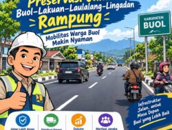 Preservasi Jalan Buol–Lakuan–Laulalang–Lingadan Rampung, Mobilitas Warga Buol Makin Nyaman
