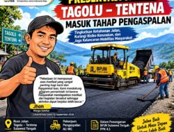 Preservasi Jalan Tagolu–Tentena Masuk Tahap Pengaspalan,  Asas Manfaat Mulai dirasakan Warga