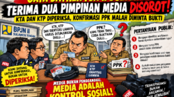 GAYA SATKER PJN II SULTENG TERIMA DUA PIMPINAN MEDIA DISOROT: KTA DAN KTP DIPERIKSA, KONFIRMASI PPK MALAH DIMINTA BUKTI