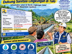 Pembangunan Saluran Pembuang DJ Gumbasa Dorong Peningkatan Sanitasi Lingkungan di Tulo