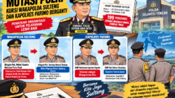 Rotasi Pejabat Polri, Wakapolda Sulteng dan Kapolres Parimo Berganti, Tantangan Baru Menanti