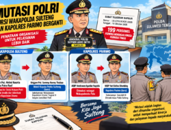 Rotasi Pejabat Polri, Wakapolda Sulteng dan Kapolres Parimo Berganti, Tantangan Baru Menanti